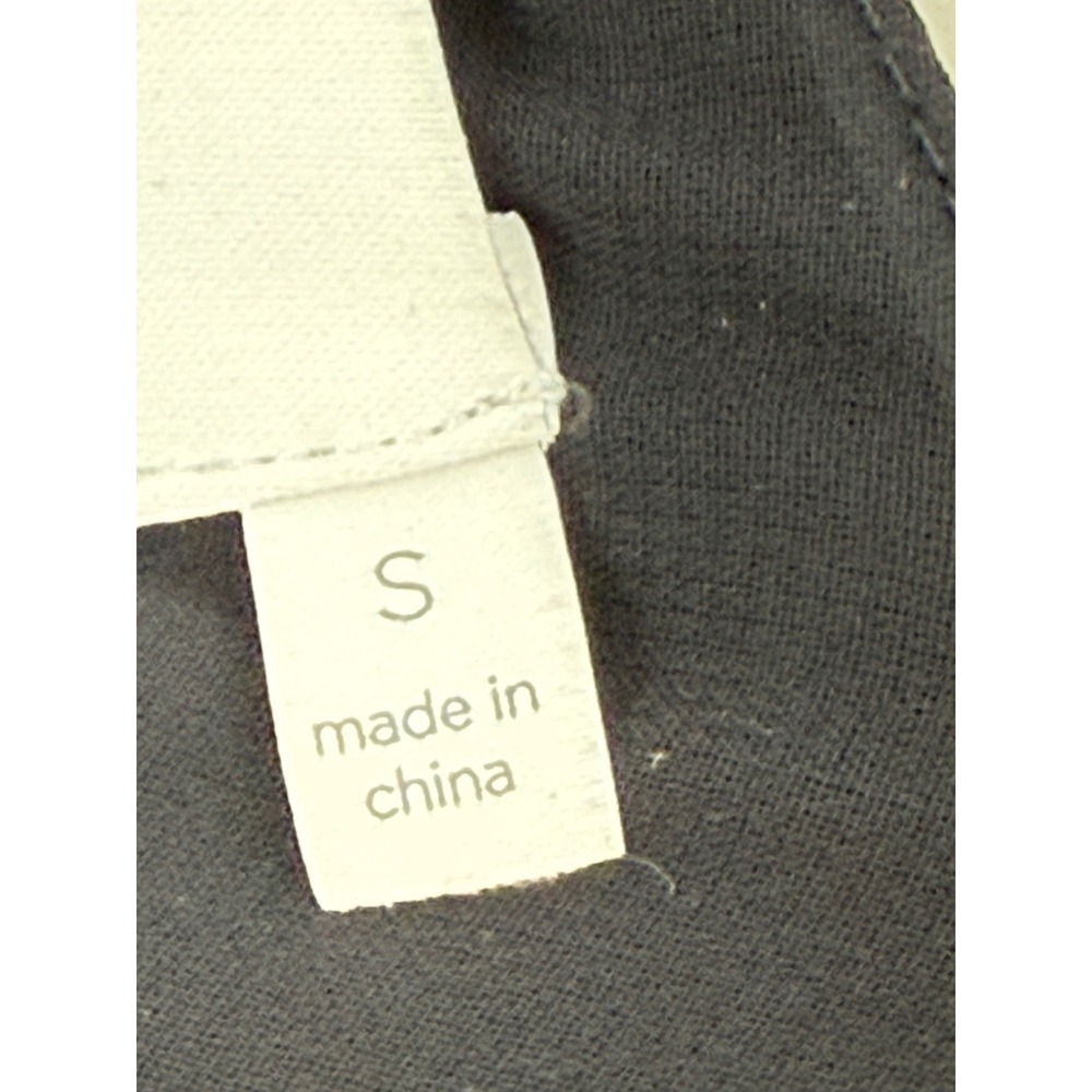 ASTR The Label Womens Black Wrap Peplum Camisole Side Tie V-Neck Top Sz S - Picture 8 of 10